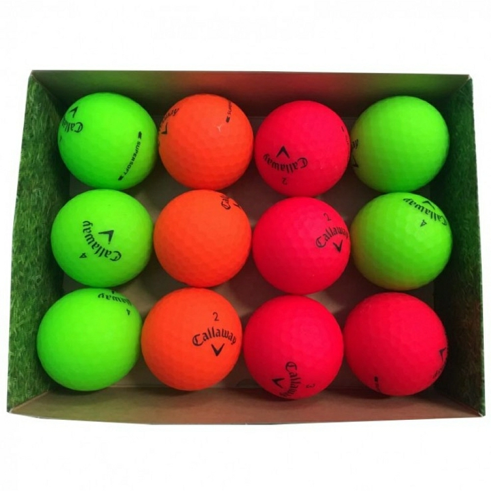 Callaway Supersoft color mate (caja de 12 bolas de golf) Callaway Supersoft color mate (caja de 12 bolas de golf)