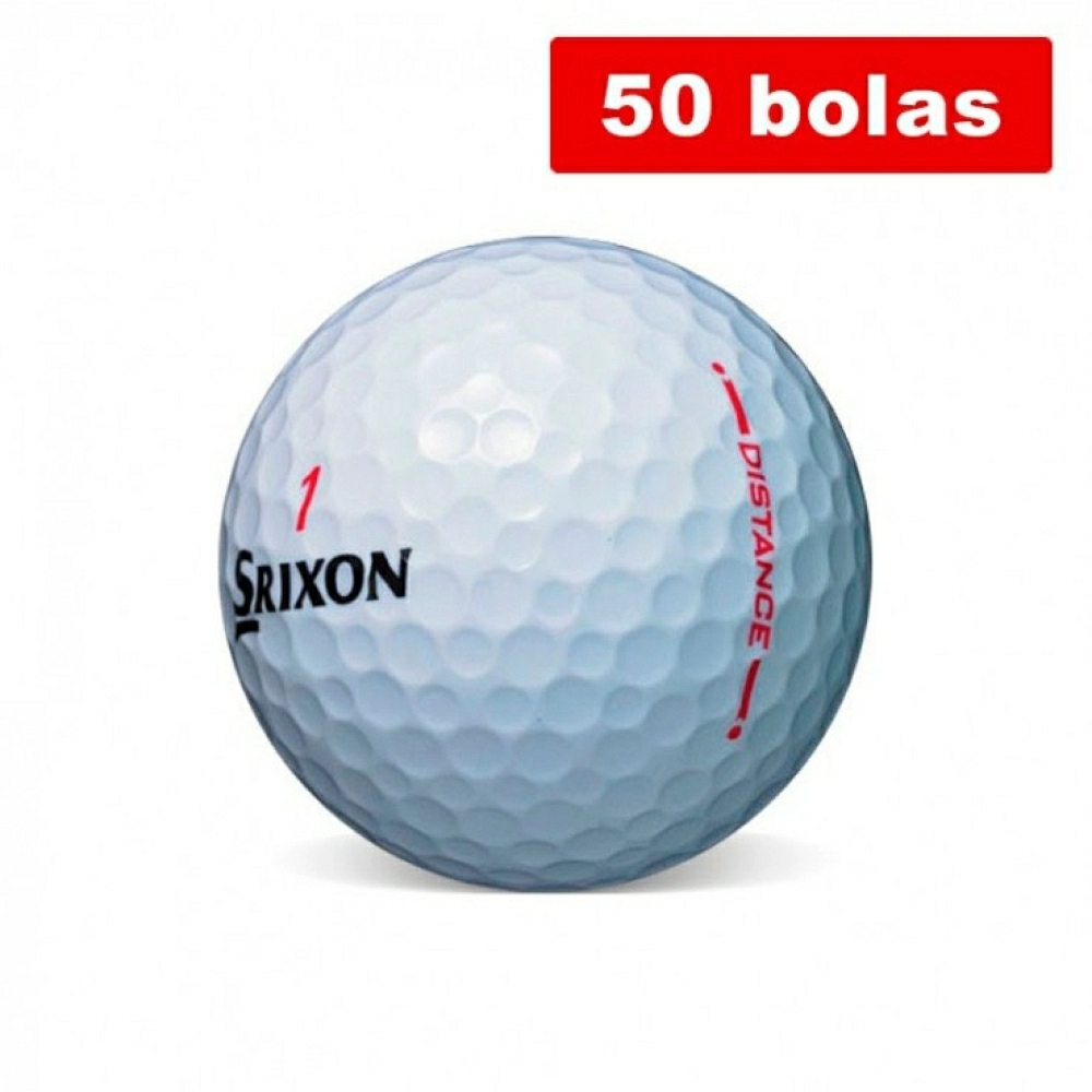 Srixon Distance - Grado Perla y A (50 bolas de golf recuperadas) Srixon Distance - Grado Perla y A (50 bolas de golf recuperadas)