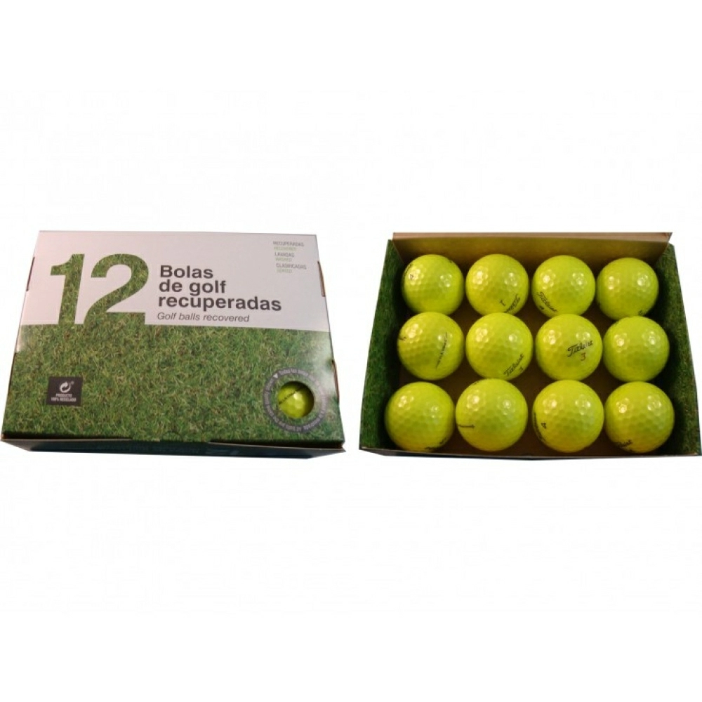 Titleist Prov1 y ProV1x SUPER-PERLA AMARILLAS (12 bolas de golf) color amarillo Titleist Prov1 y ProV1x SUPER-PERLA AMARILLAS (12 bolas de golf) color amarillo