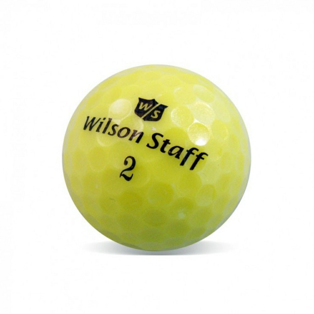 Wilson Staff Dx2 Amarilla (25 bolas de golf)